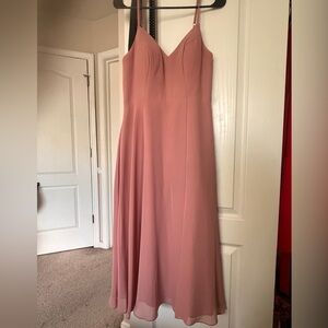 Blush padded strap dress MEDIUM?